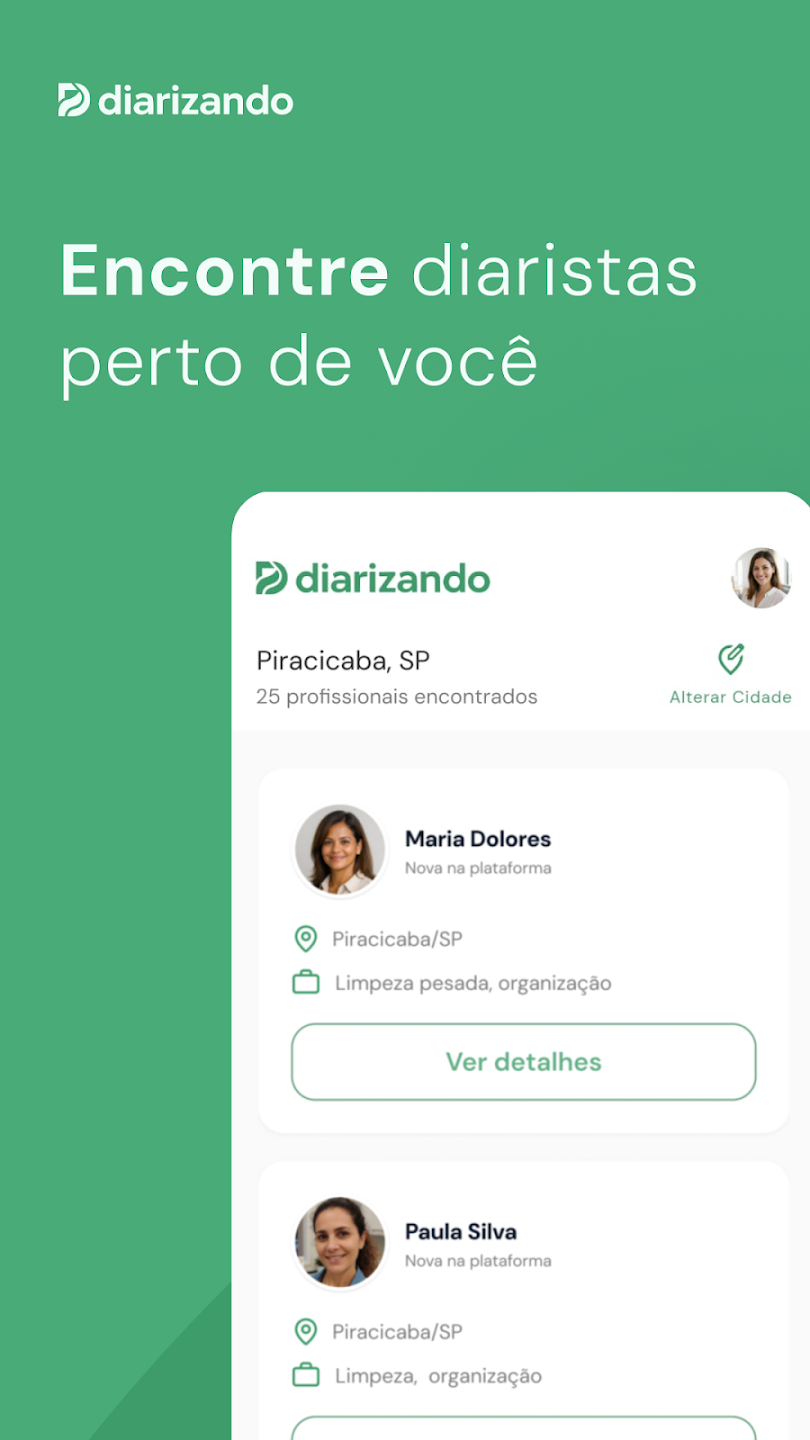 Preview do aplicativo Diarizando